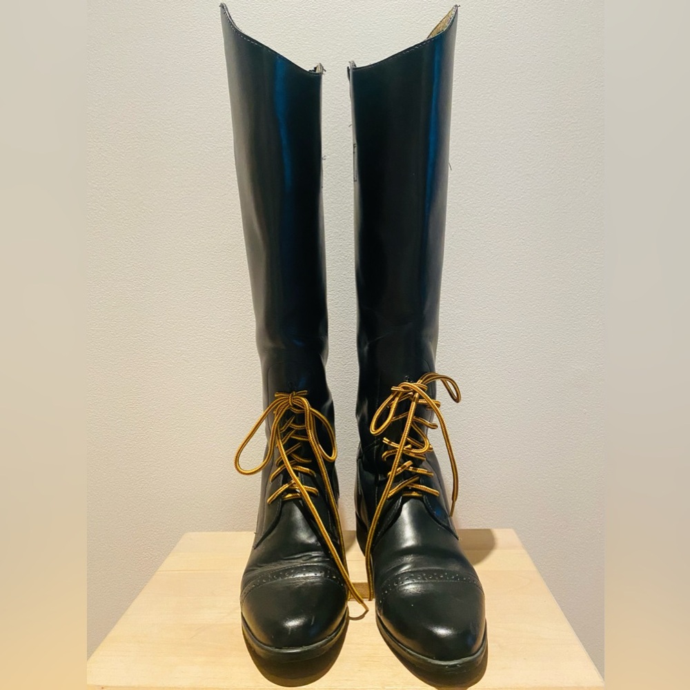 Vintage knee high riding boots